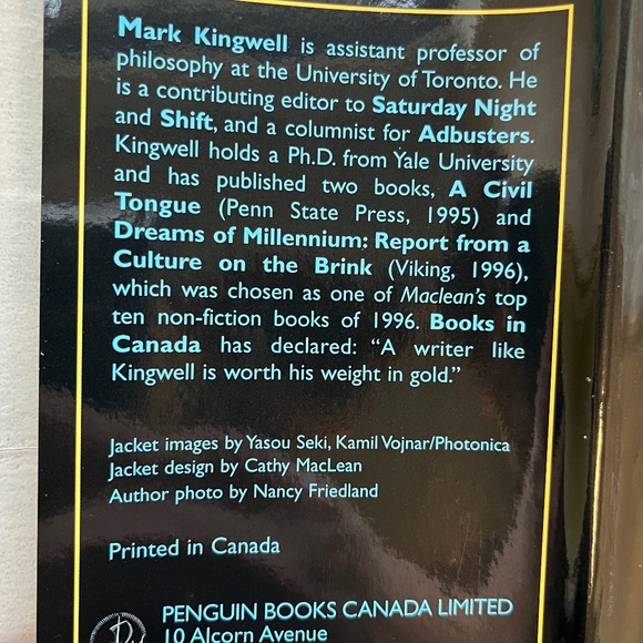 Mark Kingwell's best-seller, Better Living: In Pursuit of Happiness, HC - Picture 6 of 16